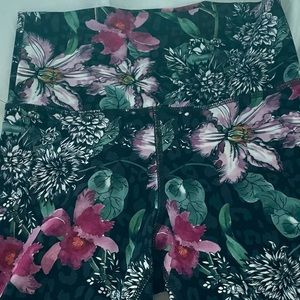 Evolution and creation floral high waist legging